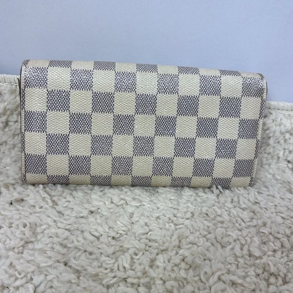 Louis‎ Vuitton Damier Azur SarahWallet White women’s - Picture 3 of 15